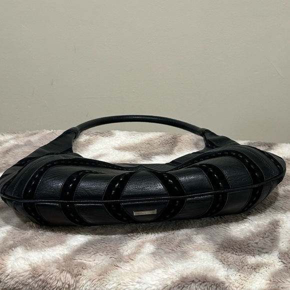 Salvatore Ferragamo leather and suede hobo shoulder bag - Picture 5 of 9